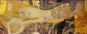 Gustav Klimt - Water Serpents I